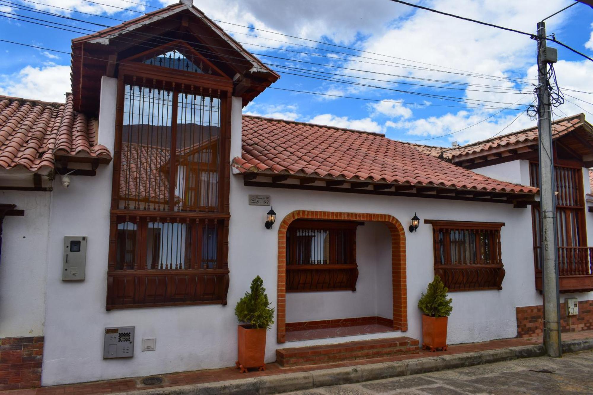 Apartahotel Saquenzipa Villa de Leyva Luaran gambar