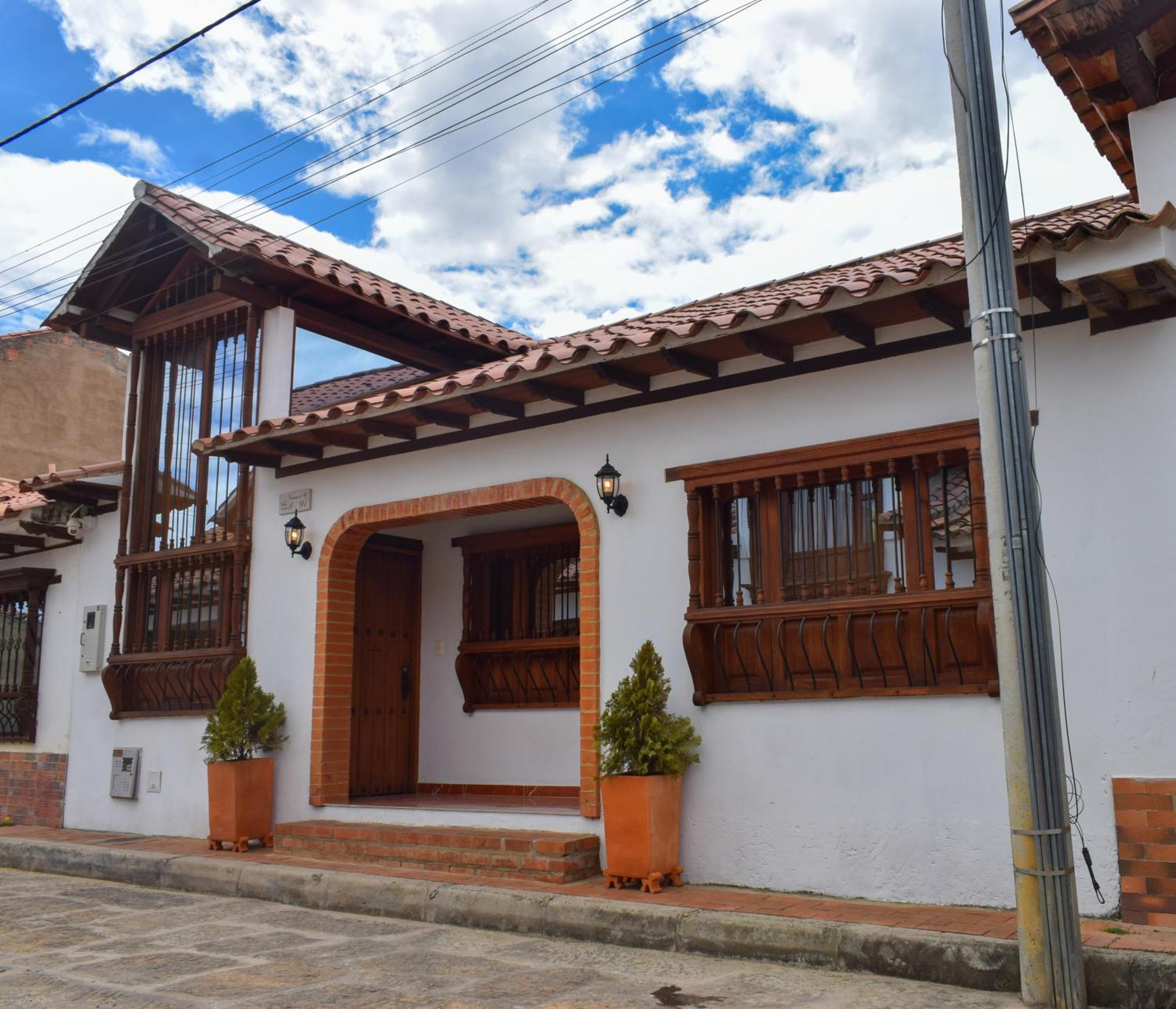 Apartahotel Saquenzipa Villa de Leyva Luaran gambar